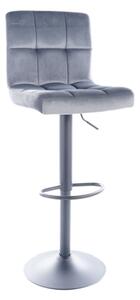 Barová stolička C-105 Velvet, 44x92x37, bluvel 78