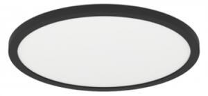 LED panel , 14.6W , RGB , CCT , dimmelhető , backlight effect , 29.5 cm , kerek , fekete , EGLO Connect.Z , Zigbee , ROVITO-Z , 900091