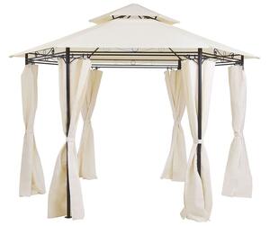 Pavilon PORTEL Fém 350 cm 350 cm Bézs