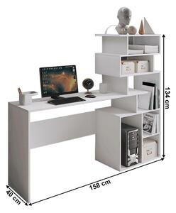 Számítógépasztal Moxel (fehér). 1033972