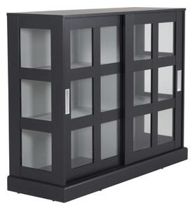 Lock vitrin fekete