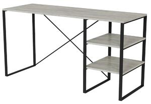 LASCOT asztal, 140x73x50, konkrét
