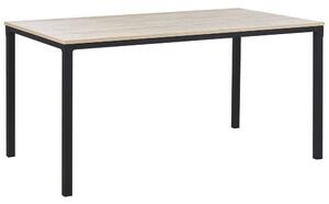 Étkezőasztal HOCKLEY Világosbarna 150 cm 90 cm