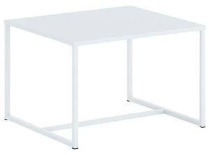 BARBOSSA Dohányzóasztal Fehér Színben 67 cm