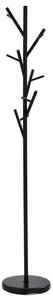Fekete fém állófogas, 170 cm magas – 83766-02A