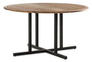 Kerti asztal Comfort Garden 1164 75cm, Barna, Fekete, Fém