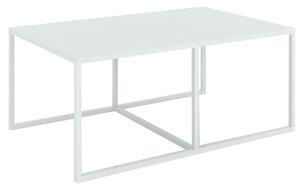 BARBOSSA Dohányzóasztal Fehér Színben 102 cm 2