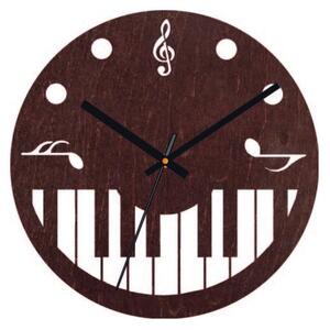Wall Clock kotta és zongora - HORTO