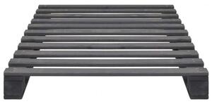 VidaXL Raklapágy - 90x200 cm - Szürke