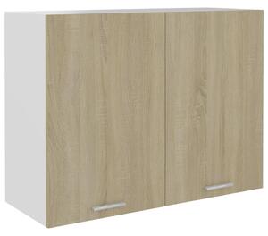 VidaXL sonoma-tölgy szerelt fa függő szekrény 80 x 31 x 60 cm