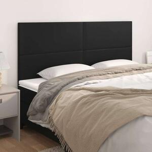 VidaXL Fejtámla Szett - Műbőr - Fekete - 160cm