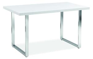GIN étkező asztal, 75x80x130, fehér