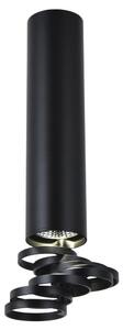 Candellux Csillár TUBA 1xGU10/50W/230V fekete CA0363