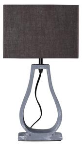 Candellux Asztali lámpa FEMO 1xE14/40W/230V szürke/barna CA0266