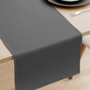 Goldea pamut asztali futó - sötétszürke 20x120 cm