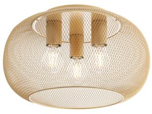 Arany hálós mennyezeti lámpa, 40 cm (Croket)