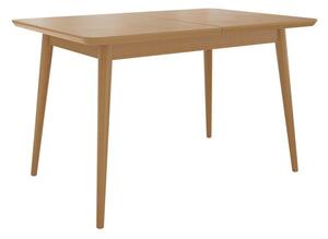 Asztal Racine 131 Barna, 76x80x140cm, MDF, Fa, Szögletes