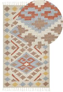 Színes kilim pamutszőnyeg 80 x 150 cm ATAN