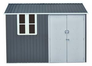 HECHT 6x10 NORD Kerti ház, Szerszámtároló, ablakkal, 302x172 cm, Ingyen házhozszállítás