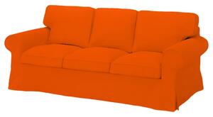 3 személyes kinyitható Ektorp (Pixbo) kanapé huzat - MV narancs