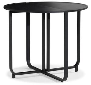Kerti asztal Riverside 150 75cm, Fekete, Fém