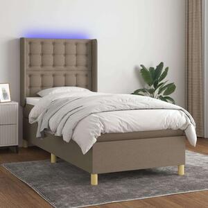 VidaXL LED-es Ágy Matraccal - 80x200 cm