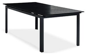 Kerti asztal Comfort Garden 540 74x100cm, Fekete, Fém