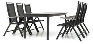 Asztal és szék garnitúra Comfort Garden 578 Textil, Fém