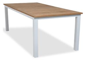 Kerti asztal deNoord 201 75x100cm, Barna, Fehér, Fém