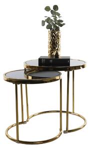 Dohányzóasztal Monet (arany + fekete). 1029710