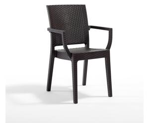 SIDNEY műrattan kültéri szék BARNA
