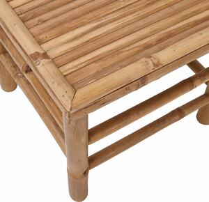SAFARI bambusz kisasztal, 39x39 cm
