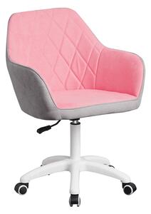 Irodai szék Senta (rózsaszín + szürke). 1033936