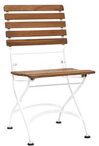 PARKLIFE összecsukható szék, natúr-fehér
