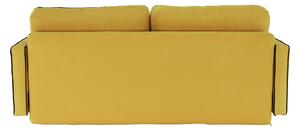 Háromszemélyes kanapé Banuga (sárga + fekete). 1034221