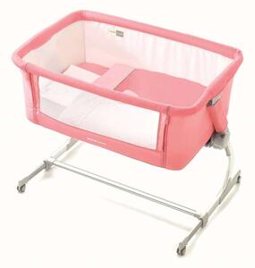 Jané BabySide szülői ágyhoz csatlakoztatható Kiságy #rózsaszín