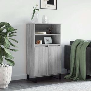 VidaXL szürke sonoma szerelt fa magasszekrény 60 x 36 x 110 cm
