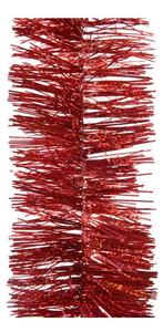 Karácsonyi girland 270 x 7 cm piros