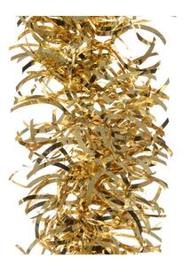 Karácsonyi girland csillogó 270 x 10 cm arany