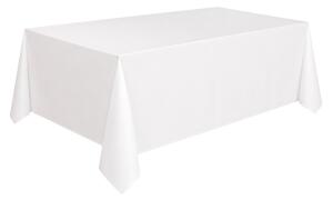 Téglalap alakú asztalterítő 260×180 cm – fehér szín fehér