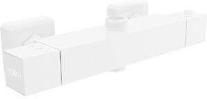 Mexen Cube termosztatikus zuhanycsapok, Fehér - 77250-20