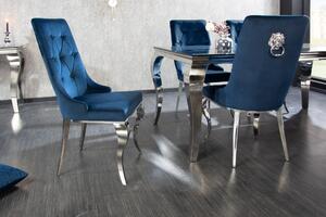 MODERN BAROCK kék bársony szék