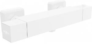 Mexen Cube termosztatikus zuhanycsapok, Fehér - 77200-20
