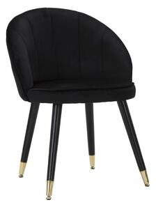 LOTY fekete bársony szék