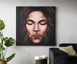 DELIFE Kép Prince 120x120 cm több színű újrahasznosított fém