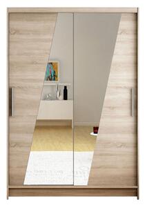Gardróbszekrény Closico Pacron VIII, Laminált forgácslap, 200x120x58cm, Triufel tölgy
