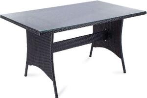 Fieldmann FDZN 6005-PR polyrattan Asztal #fekete