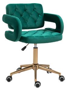 Irodai szék Nella (zöld + arany). 1040161
