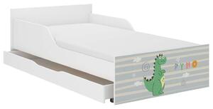 PUFI ifjúsági ágy ajándék matraccal 160x80 cm, ágyneműtartó nélk