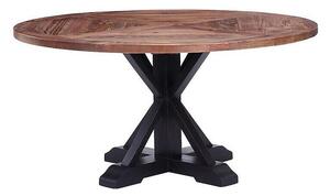 Asztal Richmond 515 Barna, Fekete, 76cm, Fa, Fa